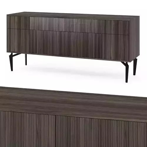 Pleione modern sideboard with wood and legs