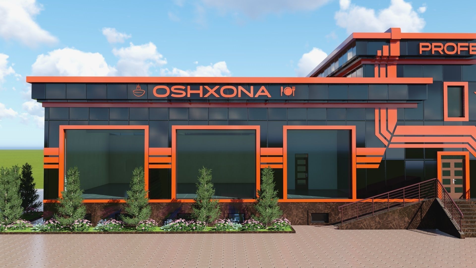 PFC TURON FOOTBALL ACADEMY UZBEKISTAN FERGANA YAYPAN 3D model_2