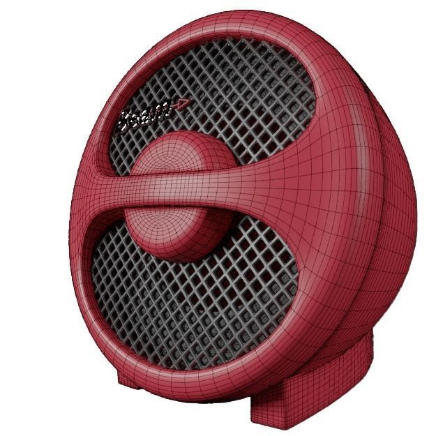 Vintage HIFI Mobile Loudspeaker-Beam SR 408 3D model_15