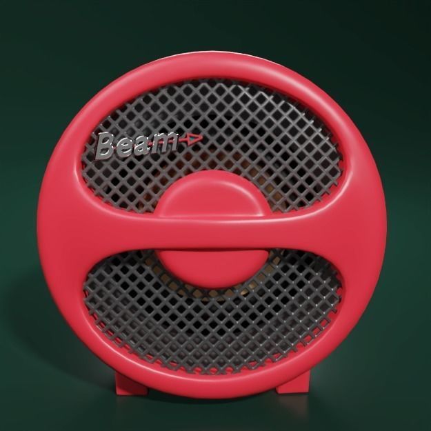 Vintage HIFI Mobile Loudspeaker-Beam SR 408 3D model_2