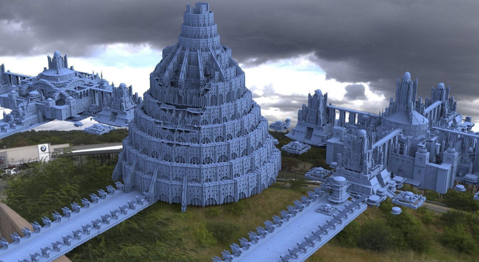 Babylon City Collection 1 3D model_2