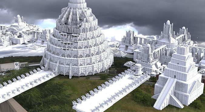 Babylon City Collection 1 3D model