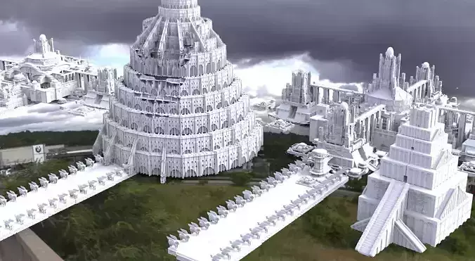 Babylon City Collection 1 3D model