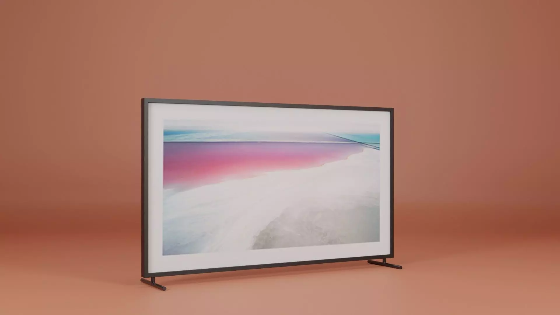 Samsung The Frame Smart TV 65 Inc Low-poly 3D model