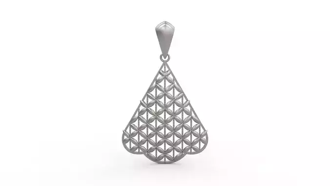 Ultra Vision Wicker Space Women Pendant