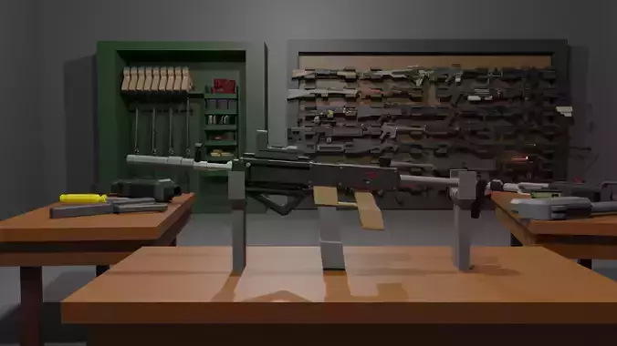 Compact SMG