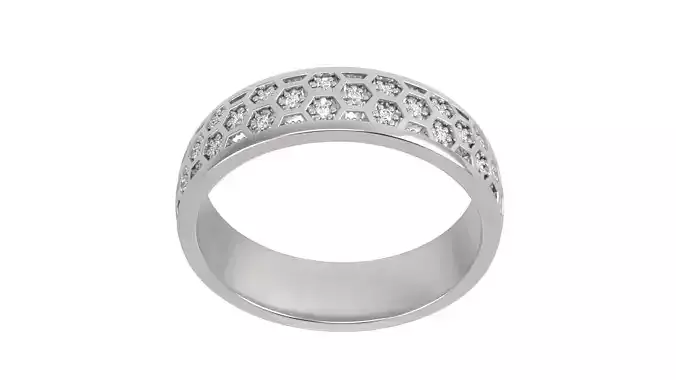 Honeycomb ring Size 7 US