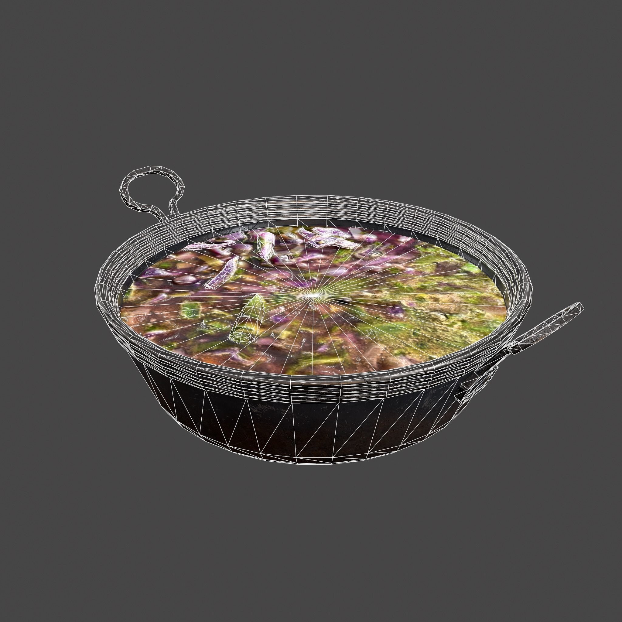 Mystery Stew Low-poly 3D model_32