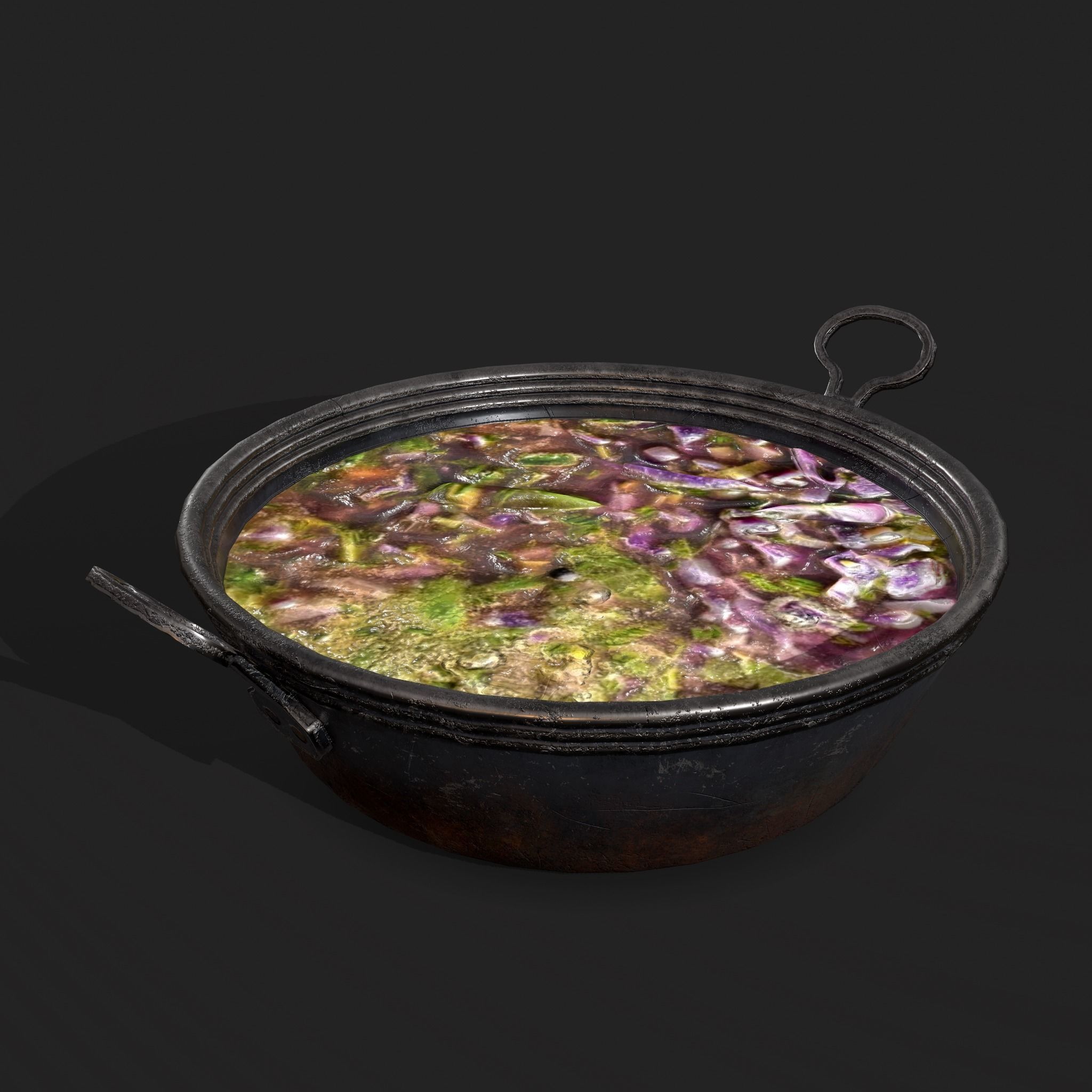 Mystery Stew Low-poly 3D model_5
