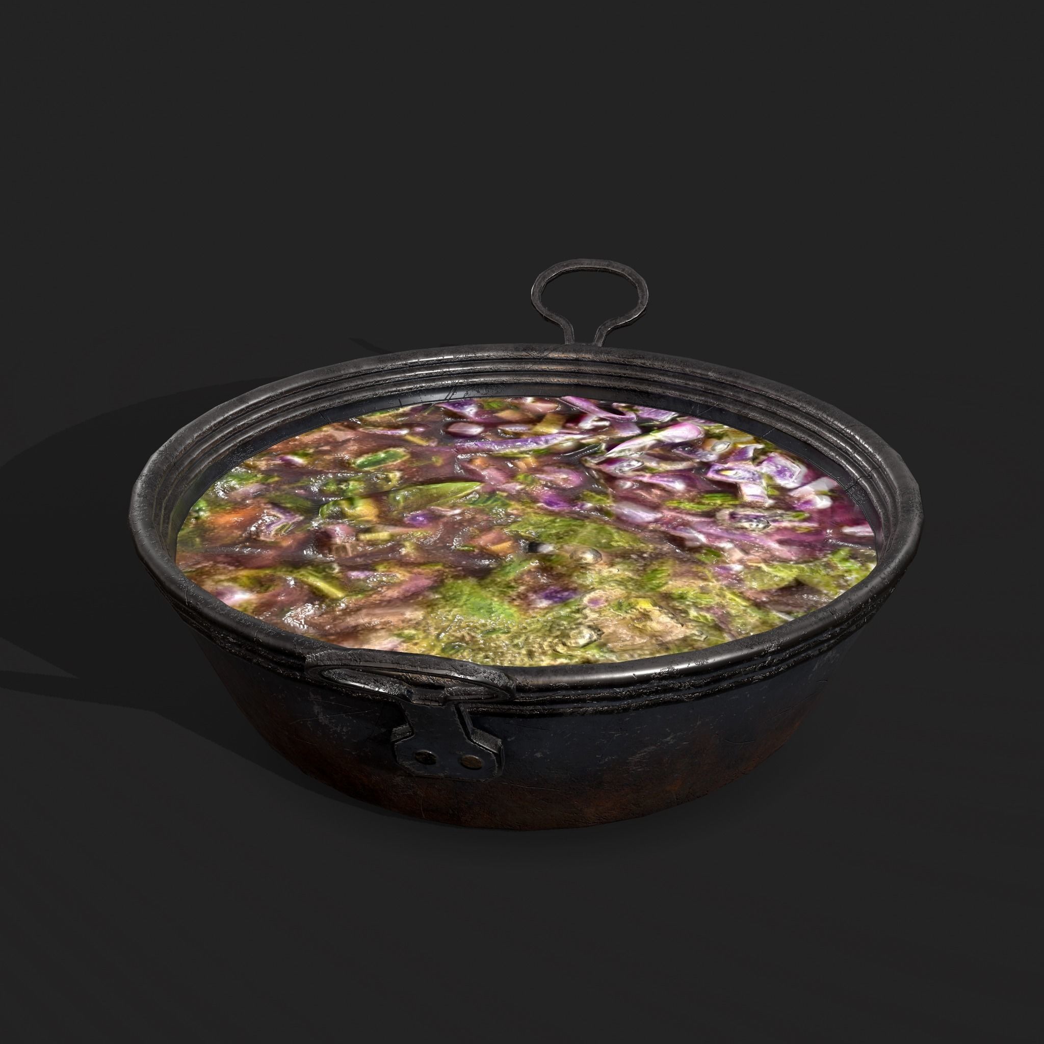 Mystery Stew Low-poly 3D model_6