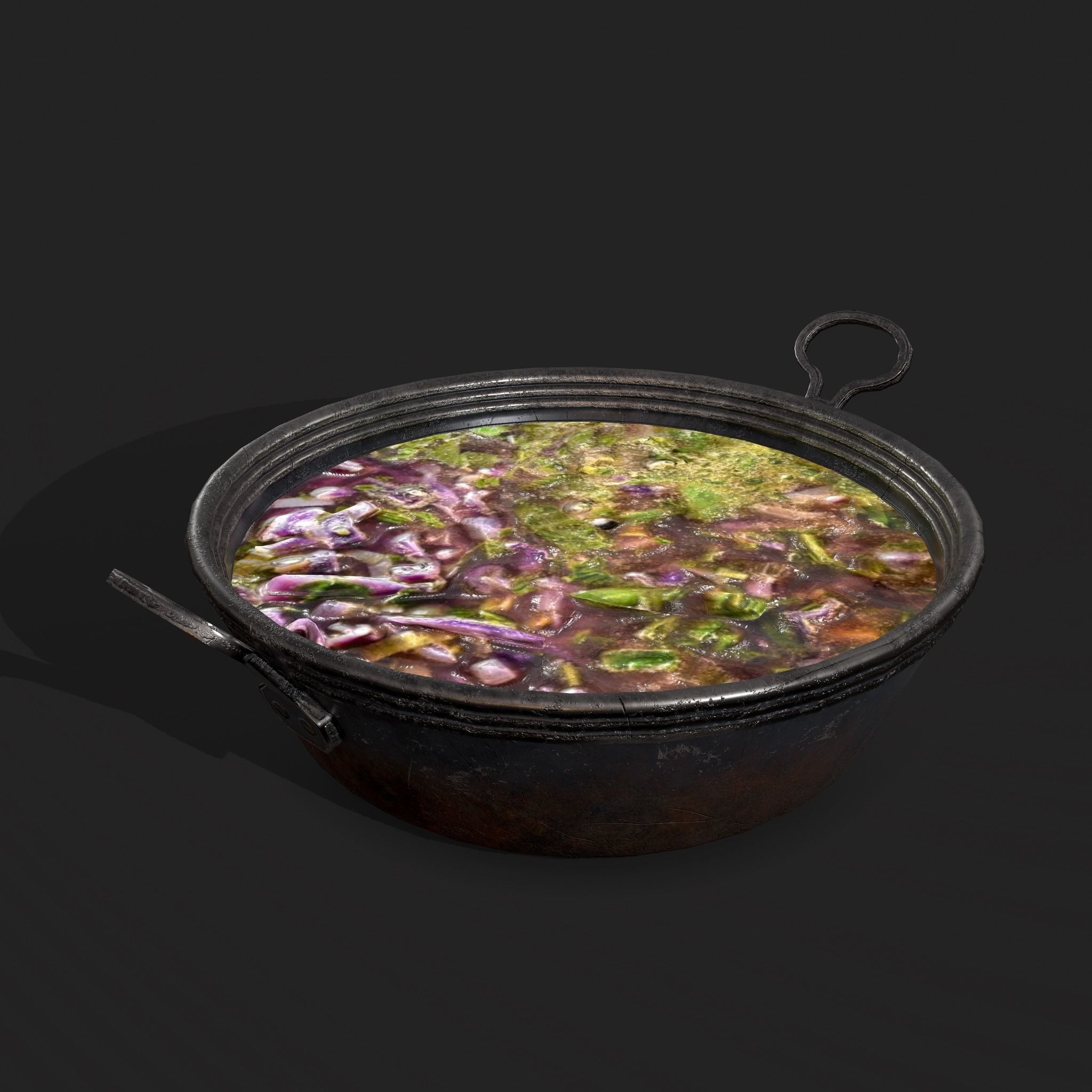 Mystery Stew Low-poly 3D model_9
