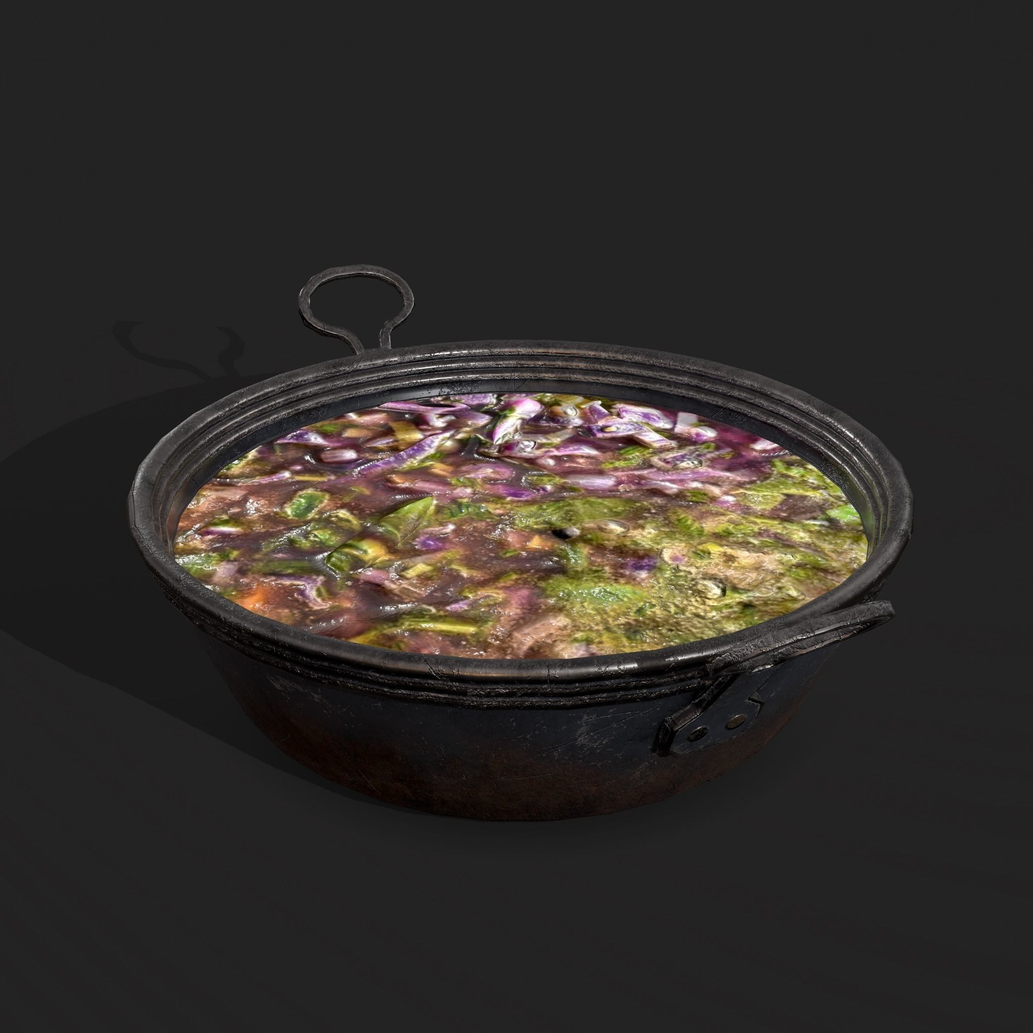 Mystery Stew Low-poly 3D model_7