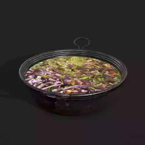 Mystery Stew Low-poly 3D model Mystery Stew Low-poly 3D model