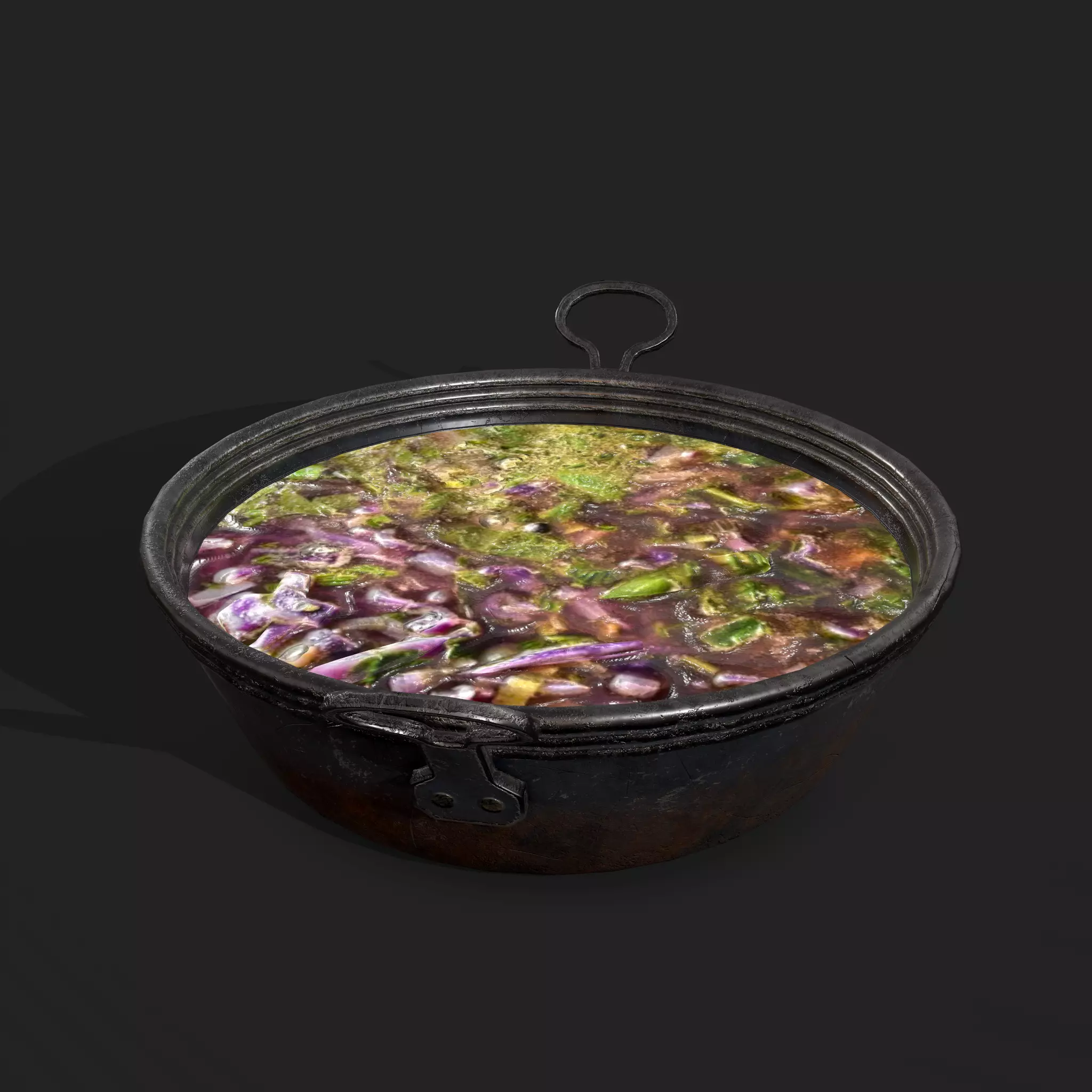 Mystery Stew Low-poly 3D model_0