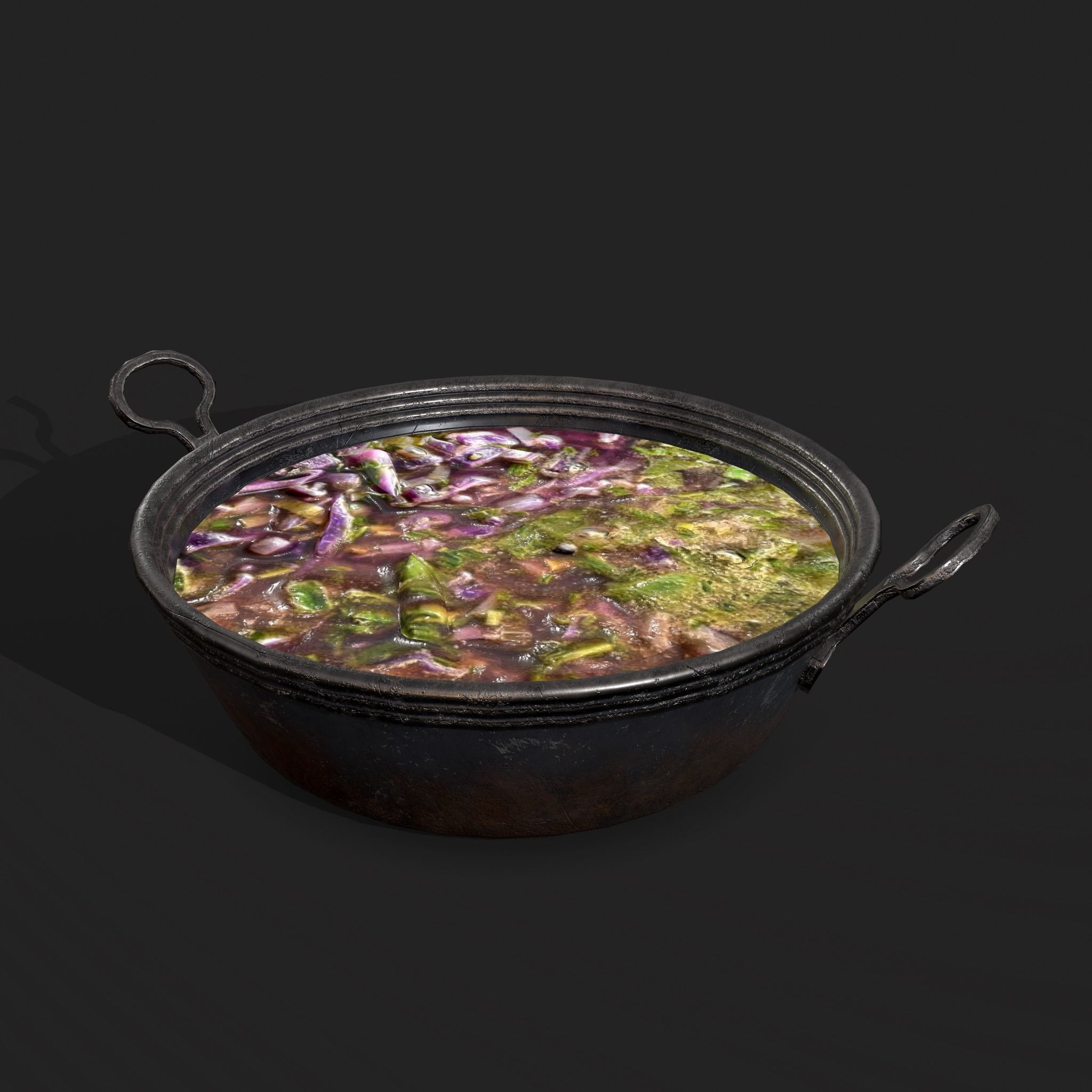 Mystery Stew Low-poly 3D model_8