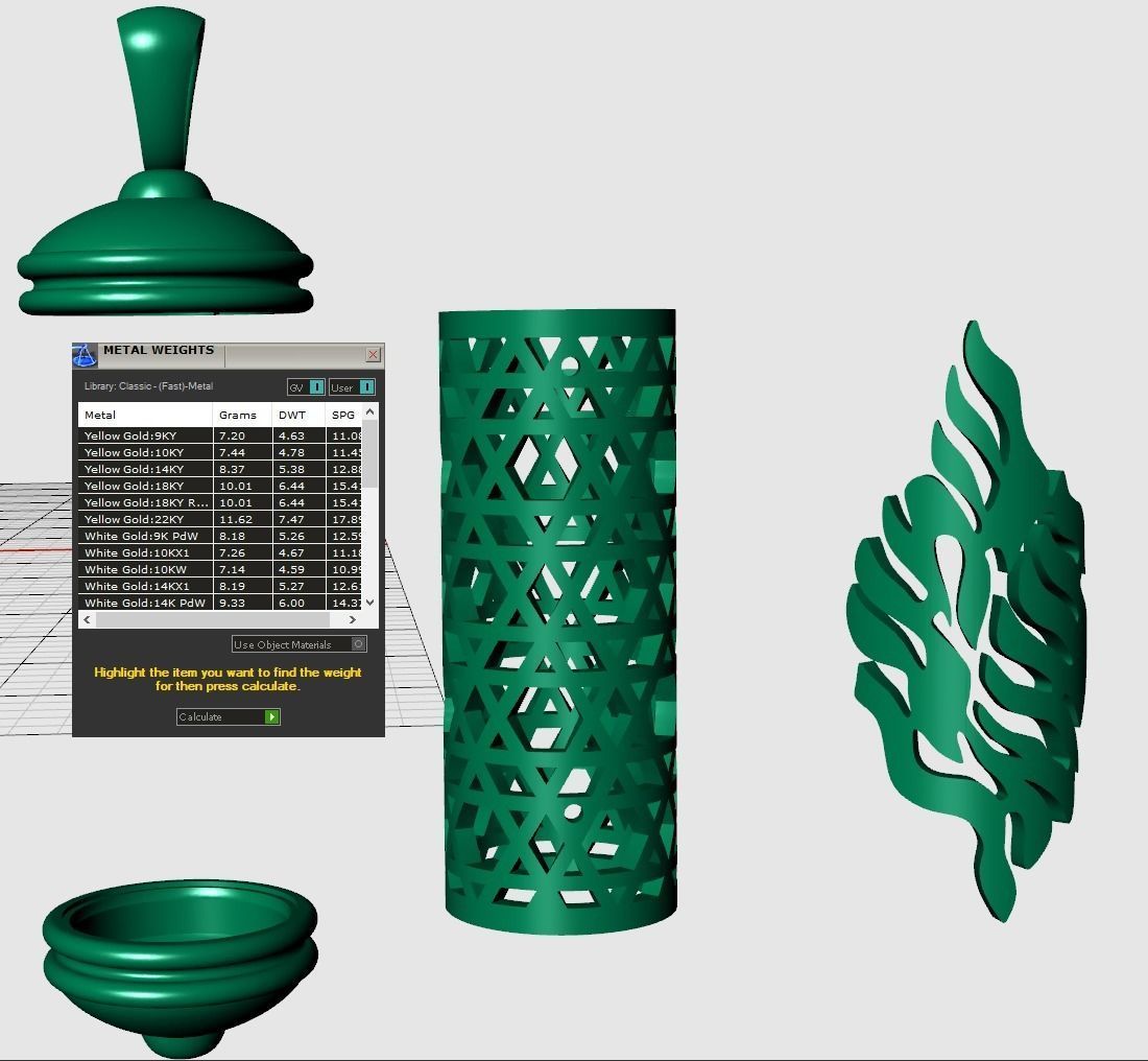 Shema Mezuzah Pendant 2 Sizes 3D print model_6