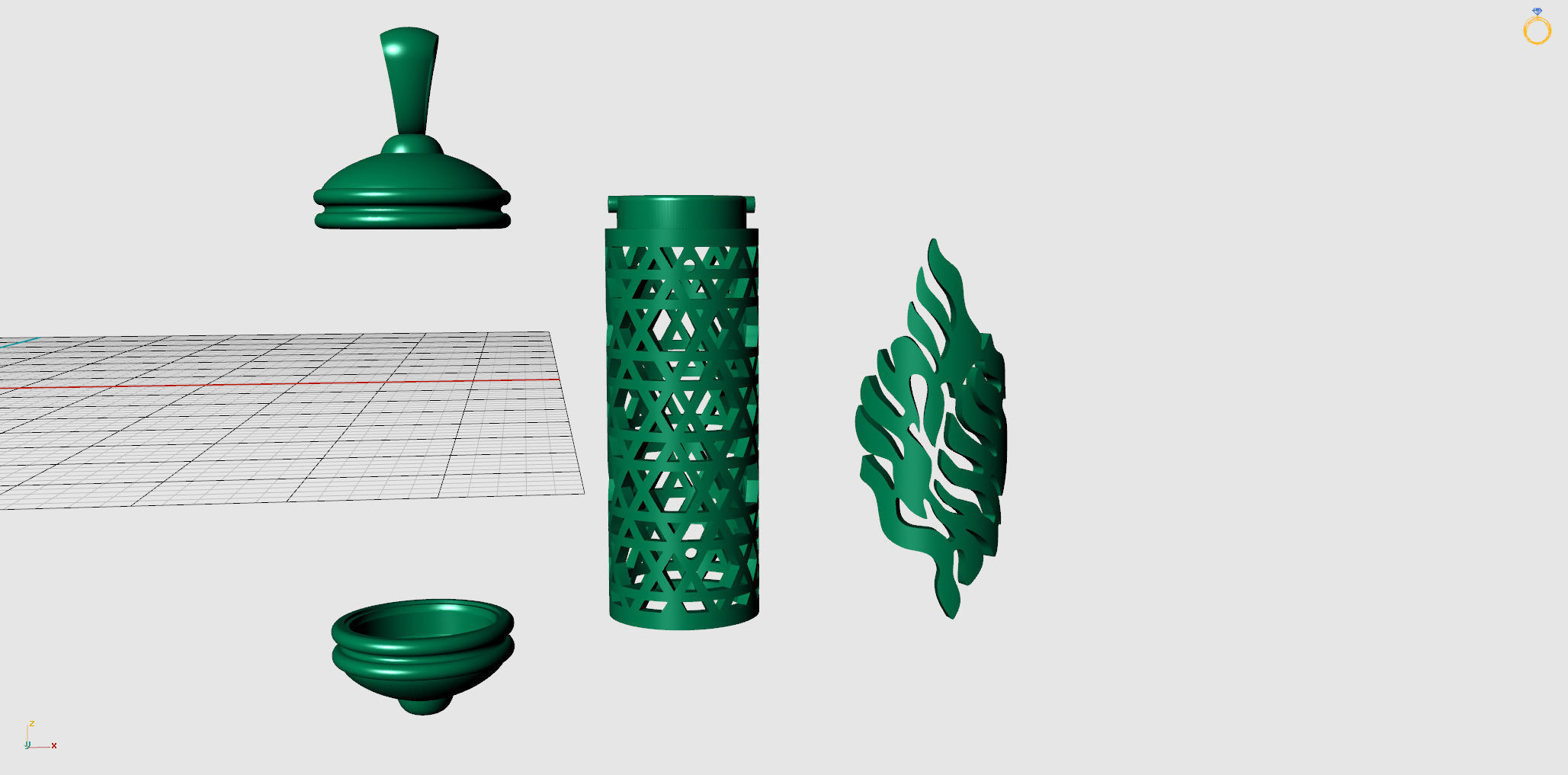 Shema Mezuzah Pendant 2 Sizes 3D print model_4