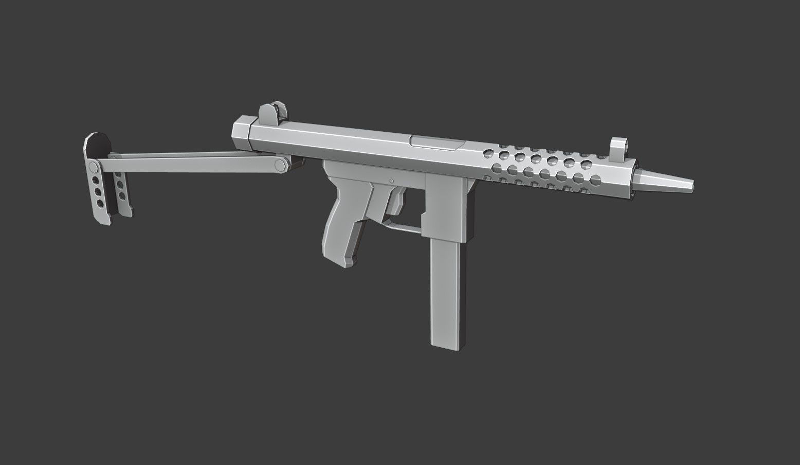 Star Z62 Low Poly Low-poly 3D model_12