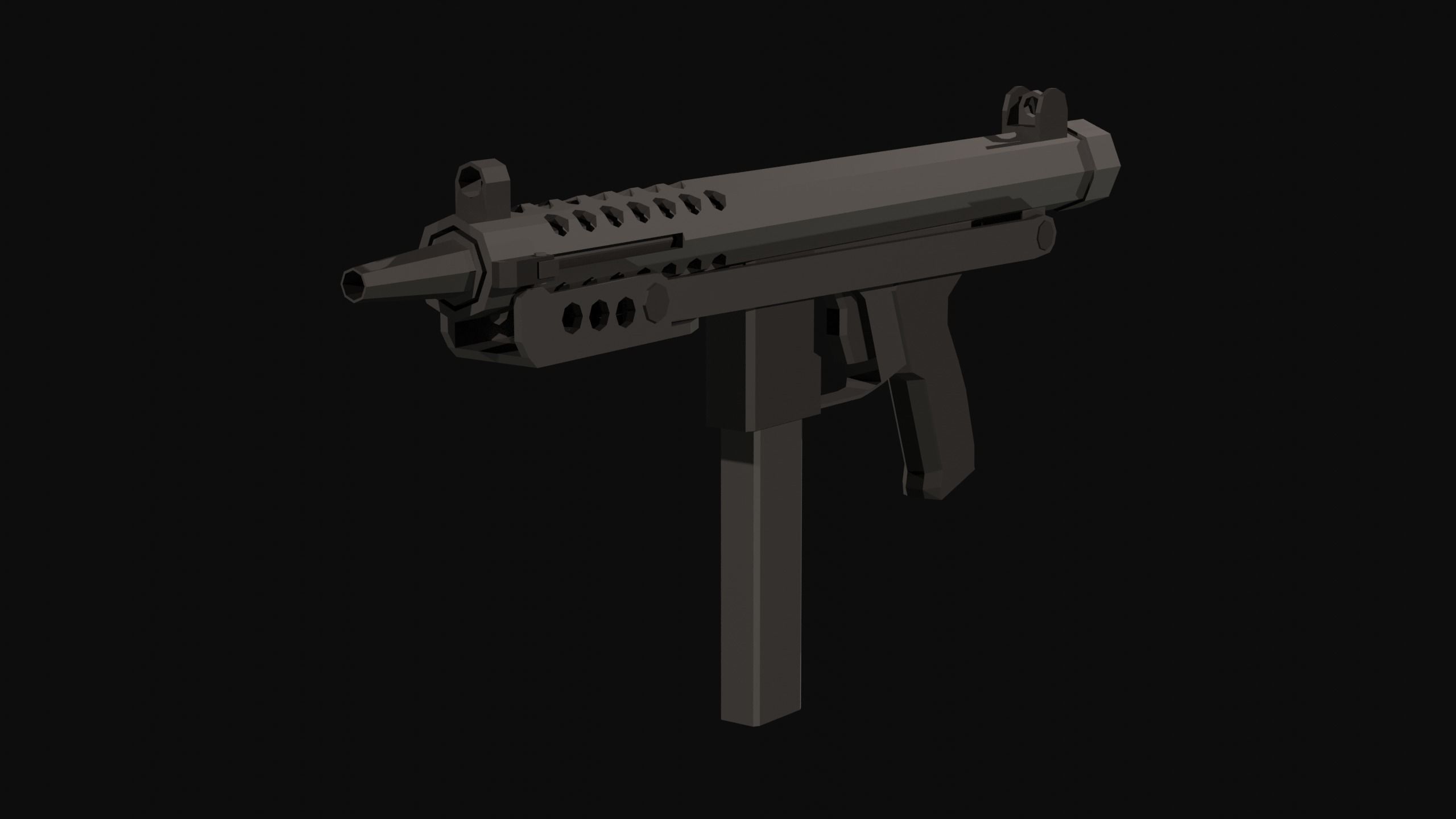 Star Z62 Low Poly Low-poly 3D model_5