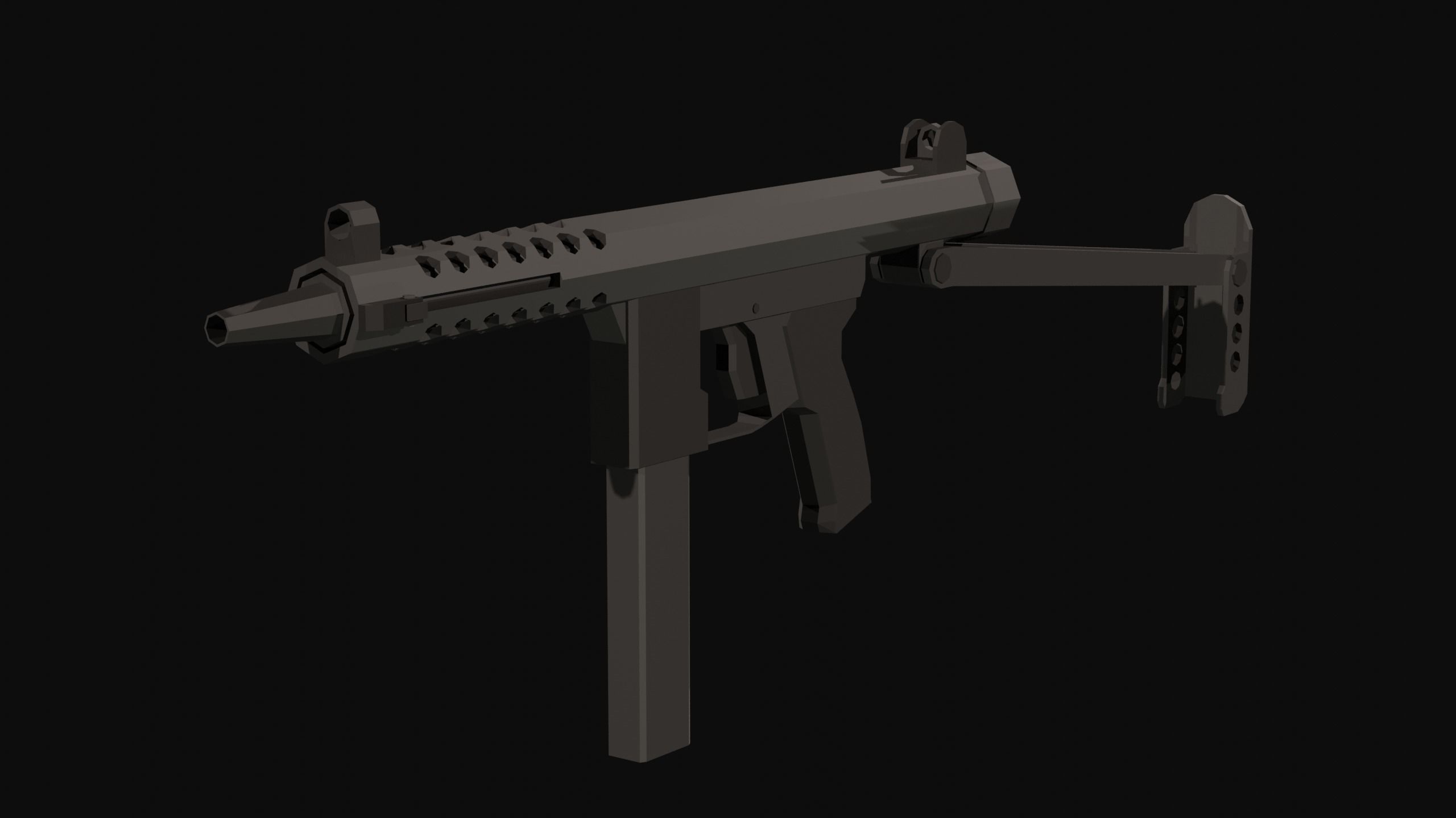 Star Z62 Low Poly Low-poly 3D model_6