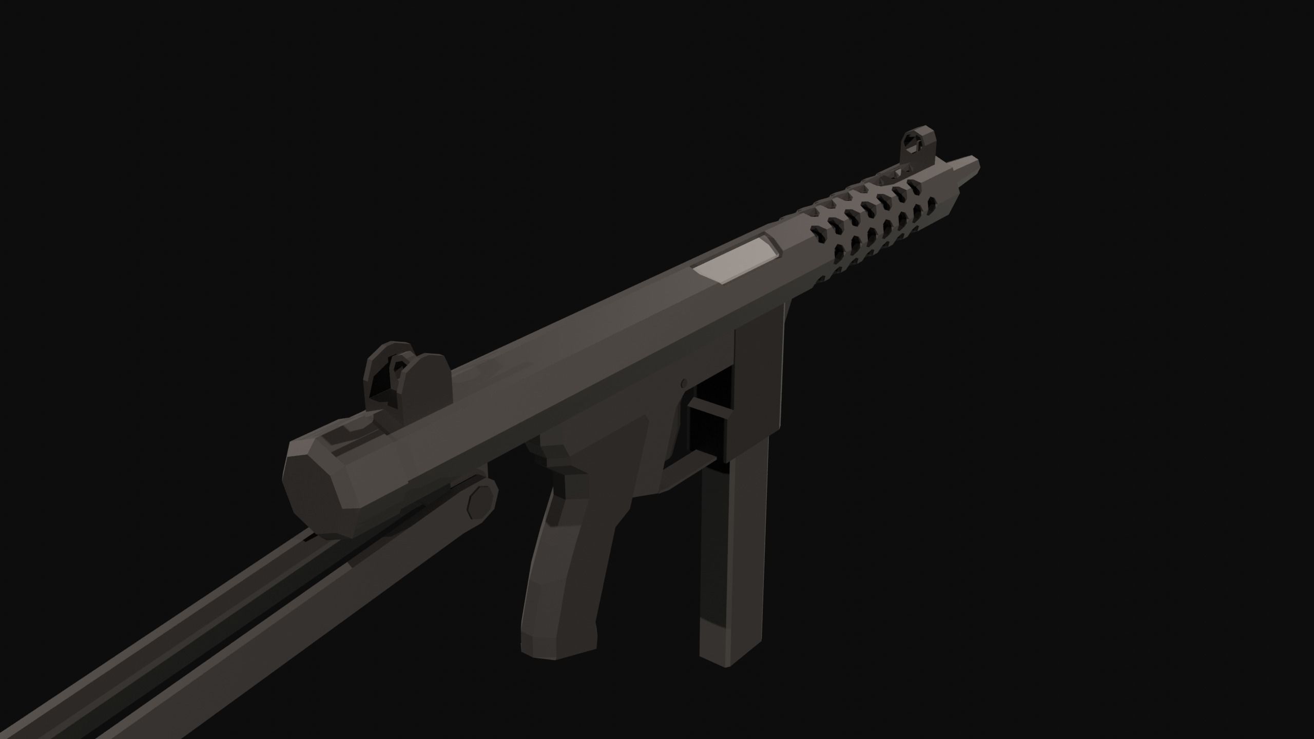 Star Z62 Low Poly Low-poly 3D model_3