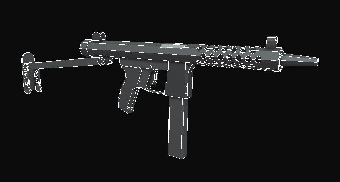 Star Z62 Low Poly Low-poly 3D model_13