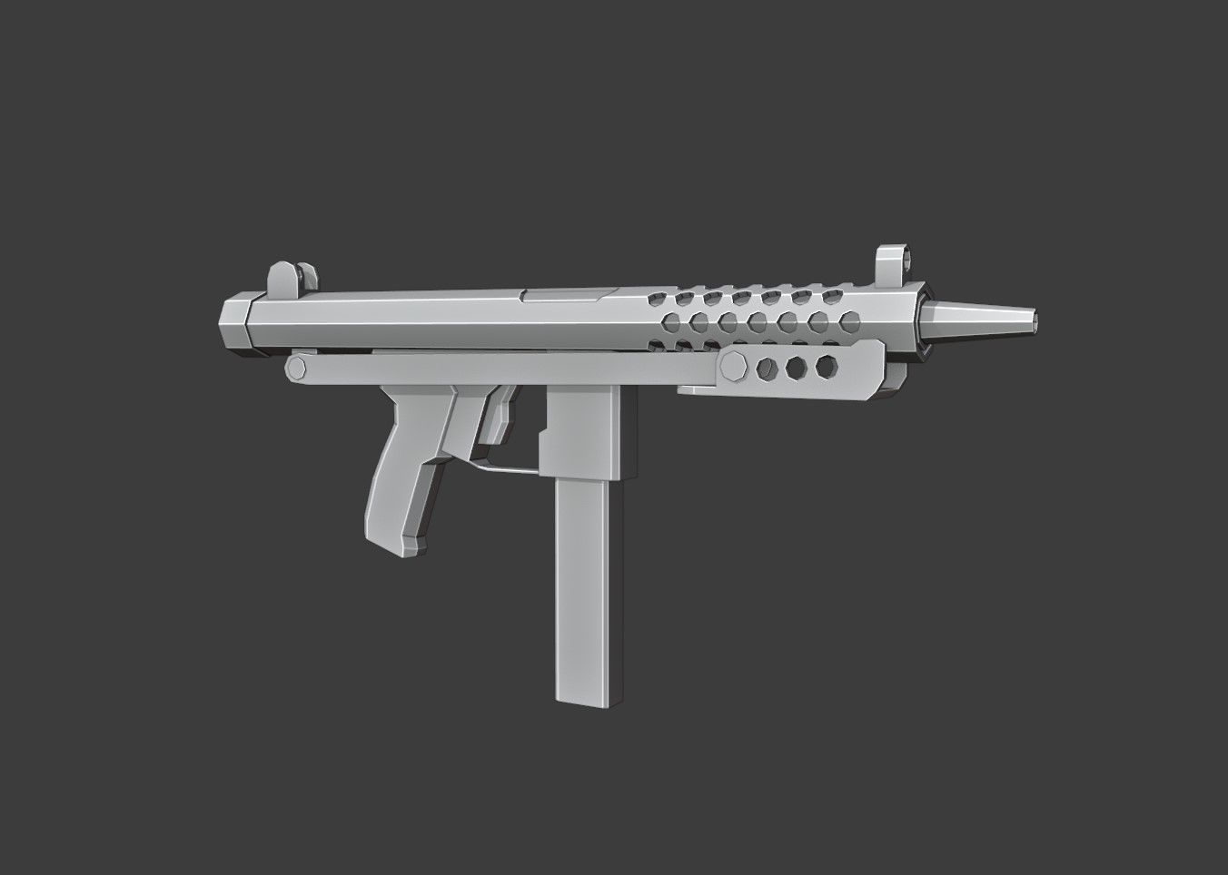 Star Z62 Low Poly Low-poly 3D model_10