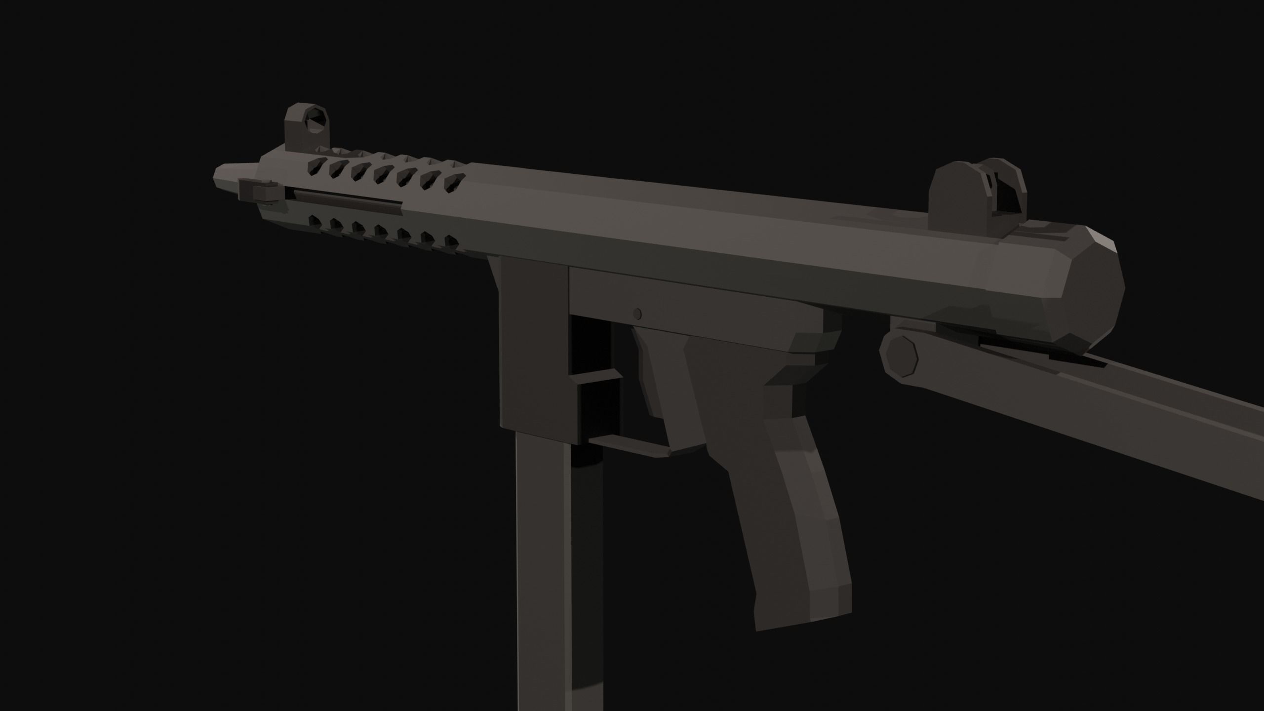 Star Z62 Low Poly Low-poly 3D model_7