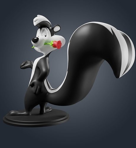 Pepe Le Pew 3D print model
