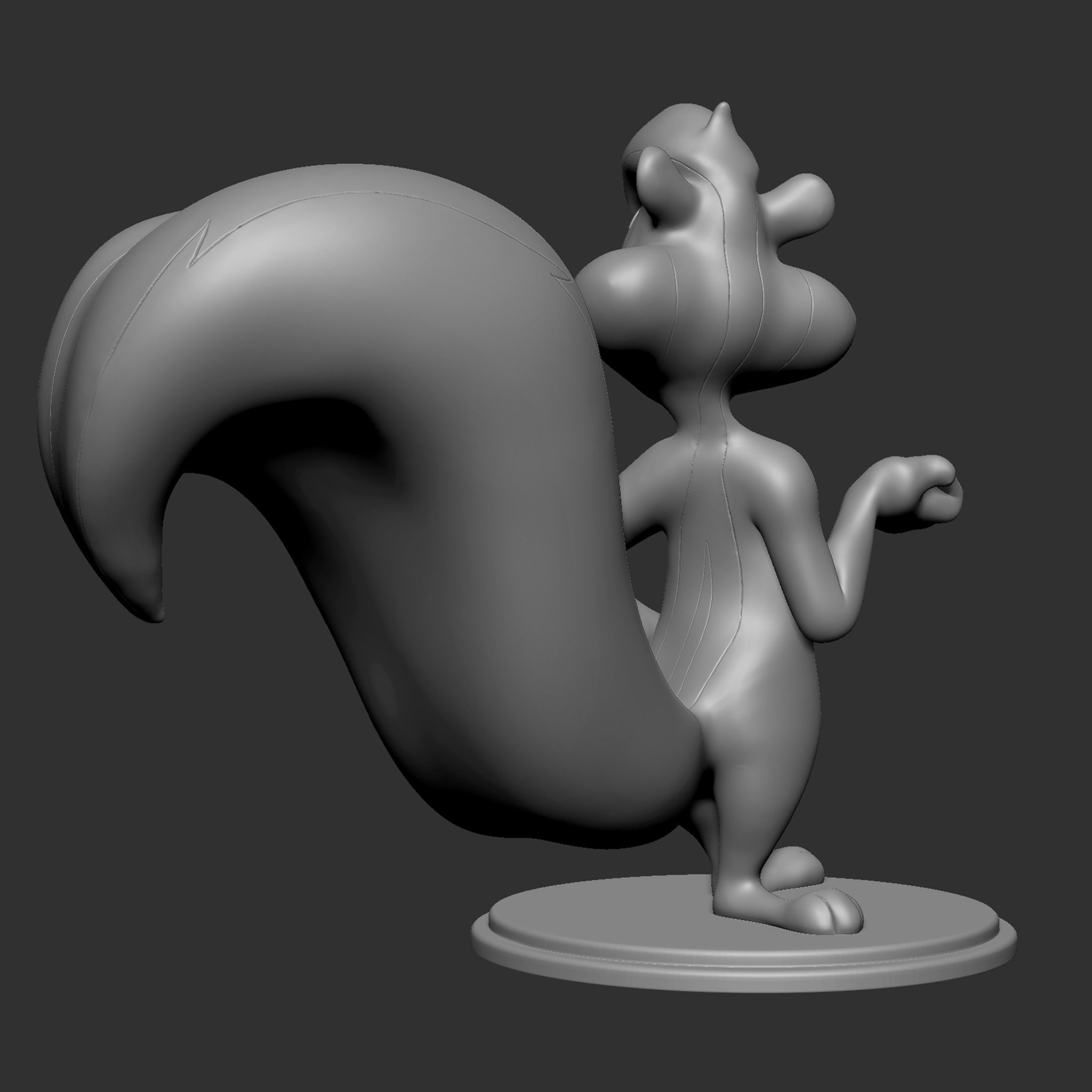 Pepe Le Pew 3D print model_15
