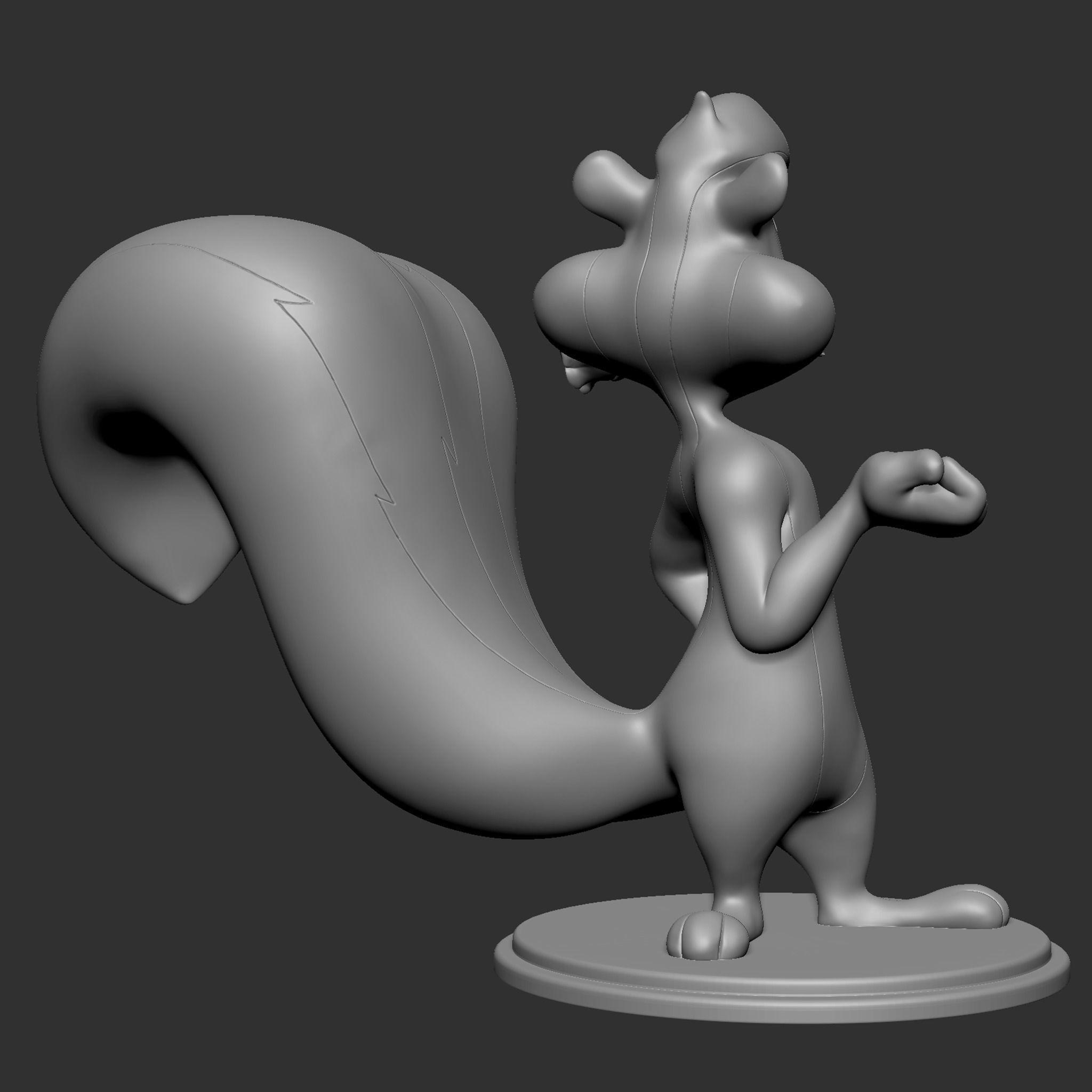 Pepe Le Pew 3D print model_14