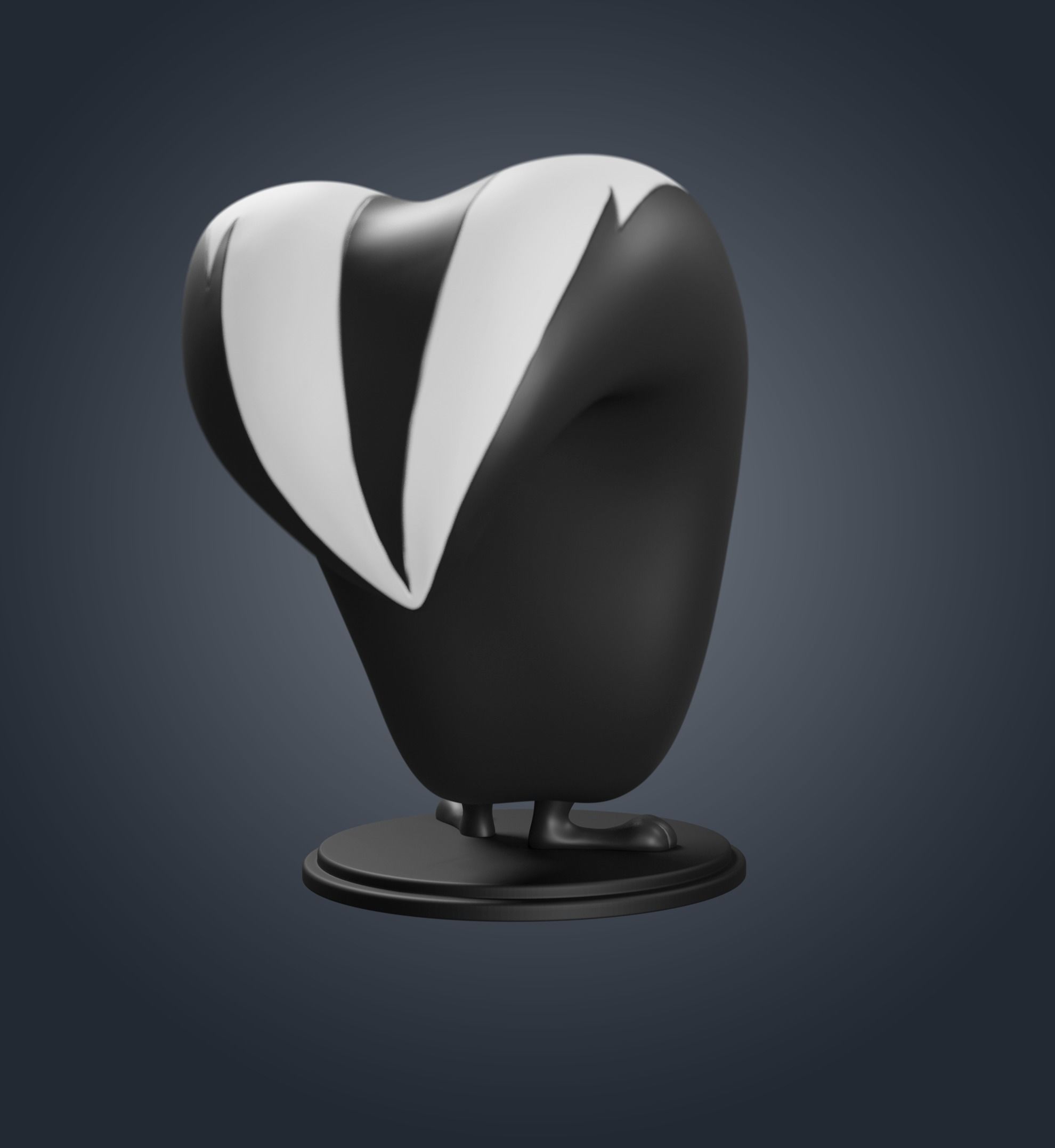 Pepe Le Pew 3D print model_8