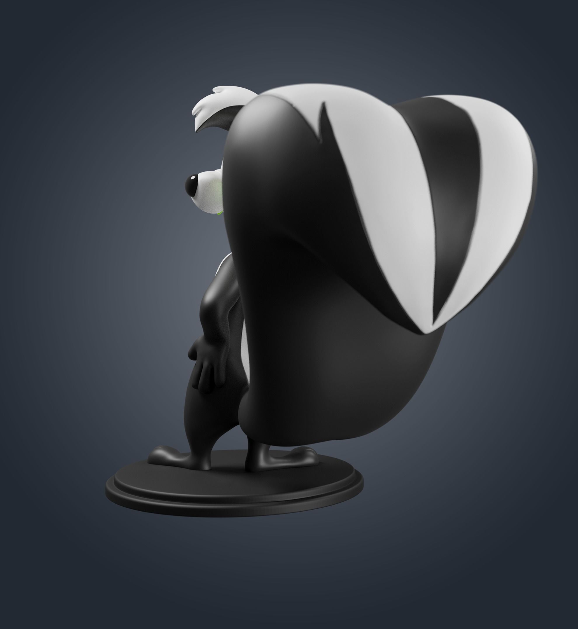 Pepe Le Pew 3D print model_9