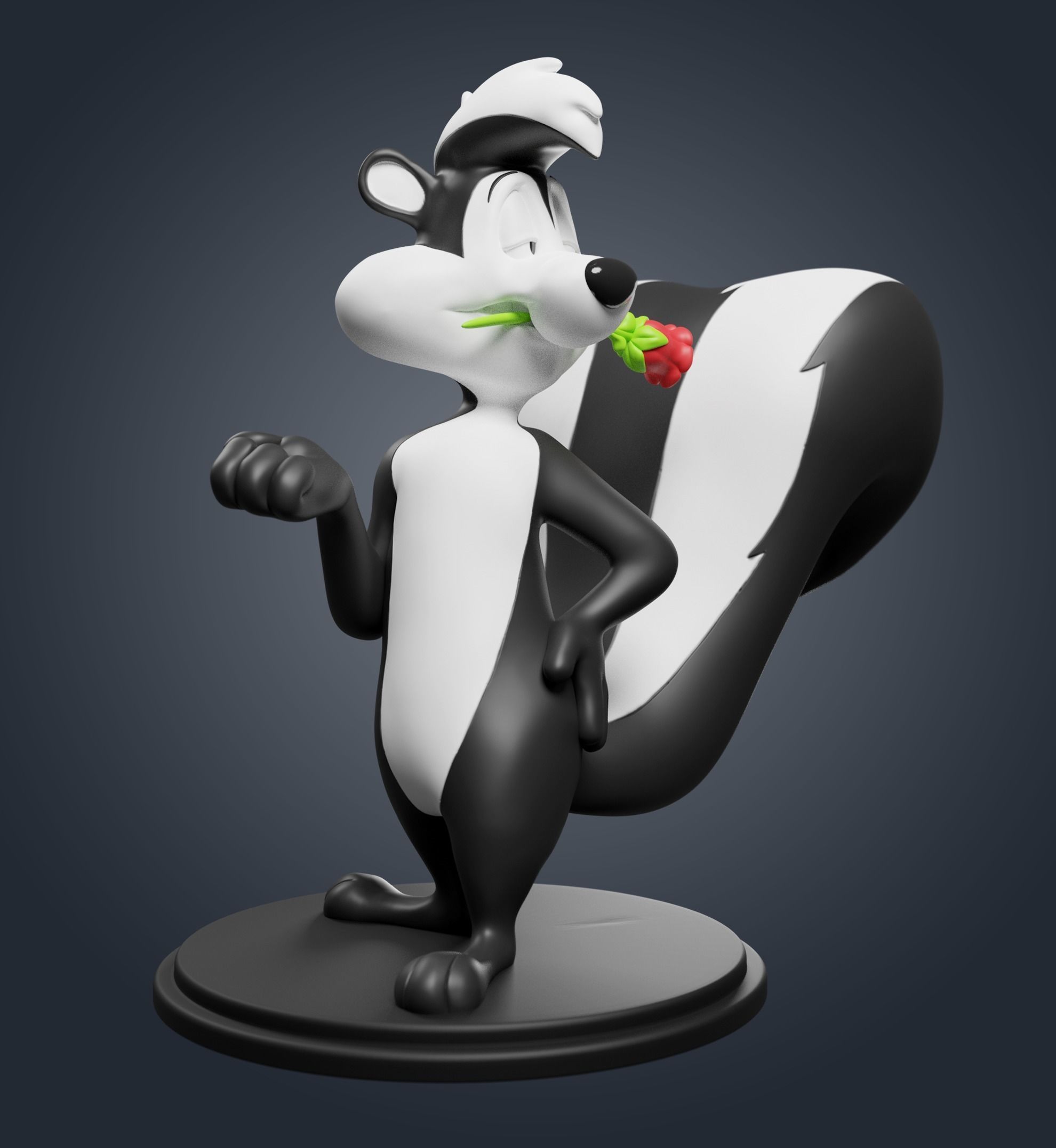 Pepe Le Pew 3D print model_2