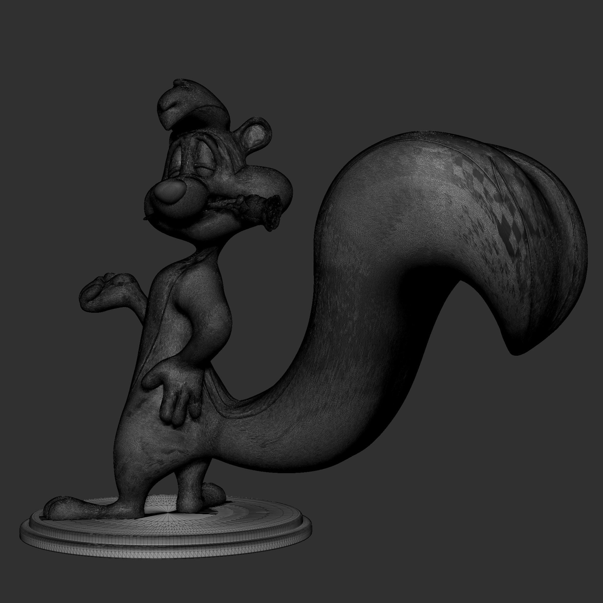 Pepe Le Pew 3D print model_23
