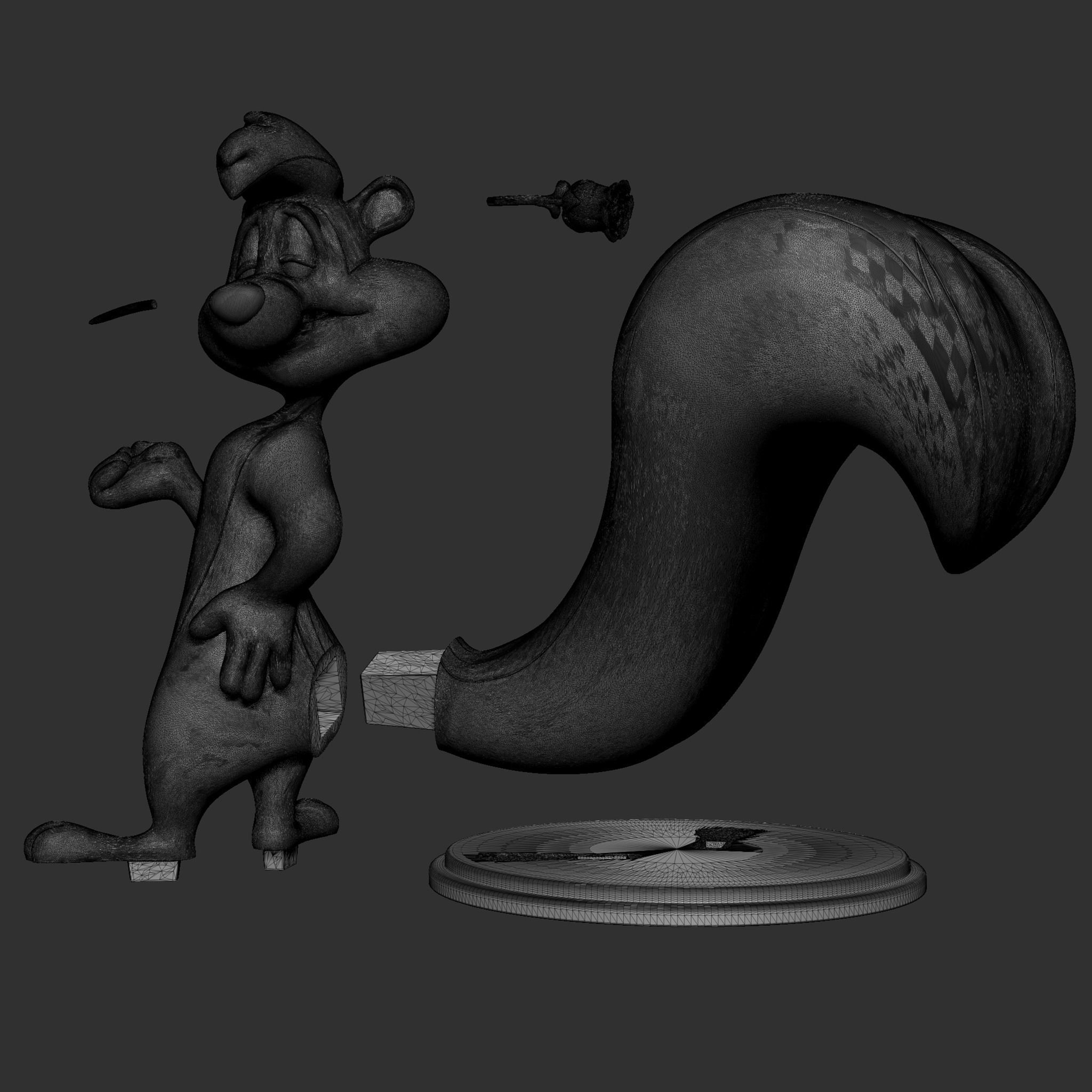 Pepe Le Pew 3D print model_25