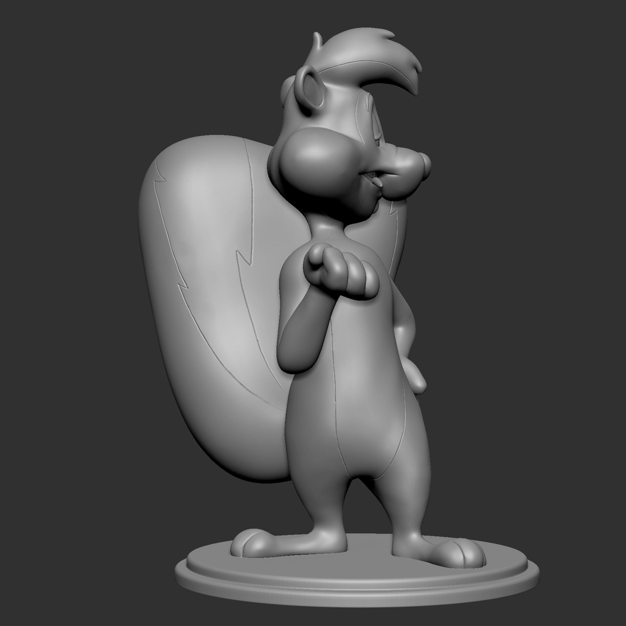 Pepe Le Pew 3D print model_13