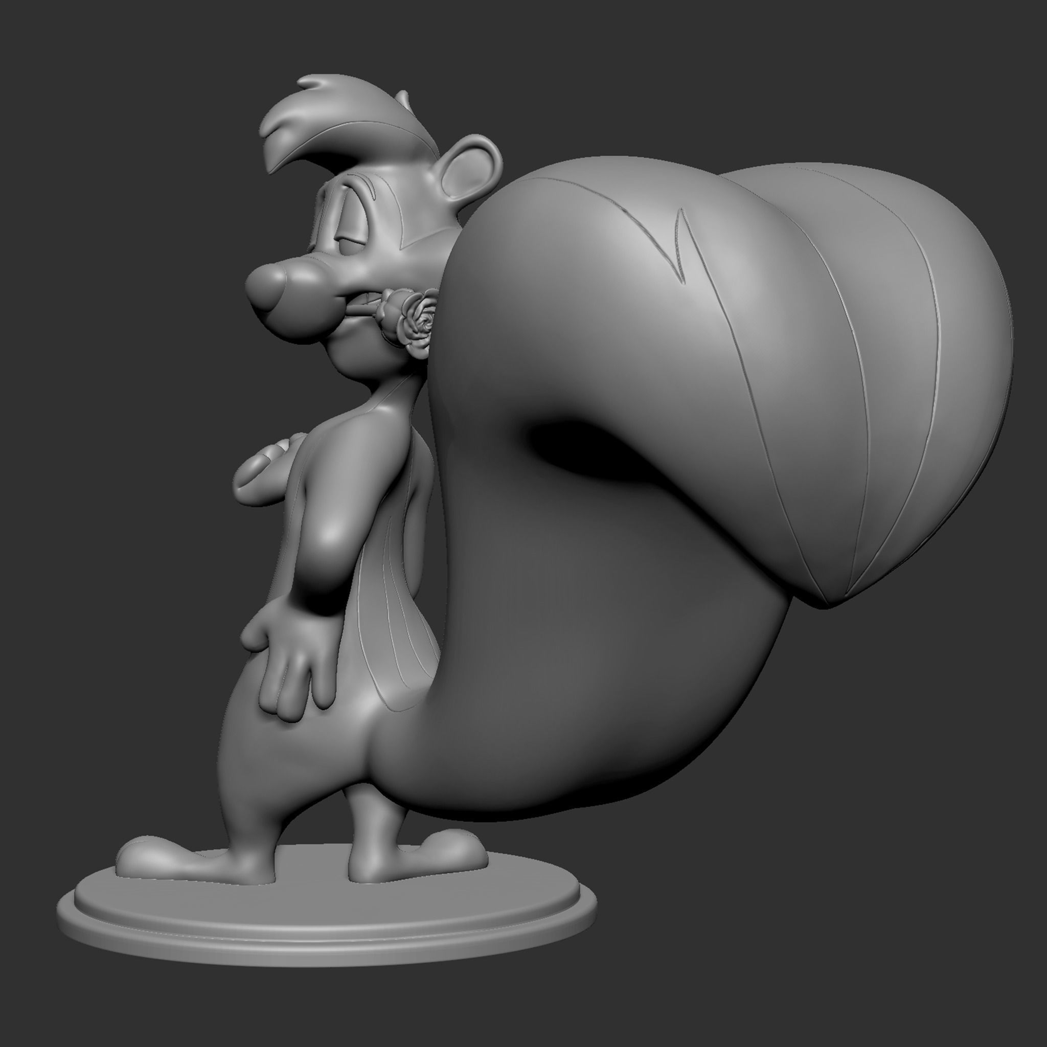 Pepe Le Pew 3D print model_17