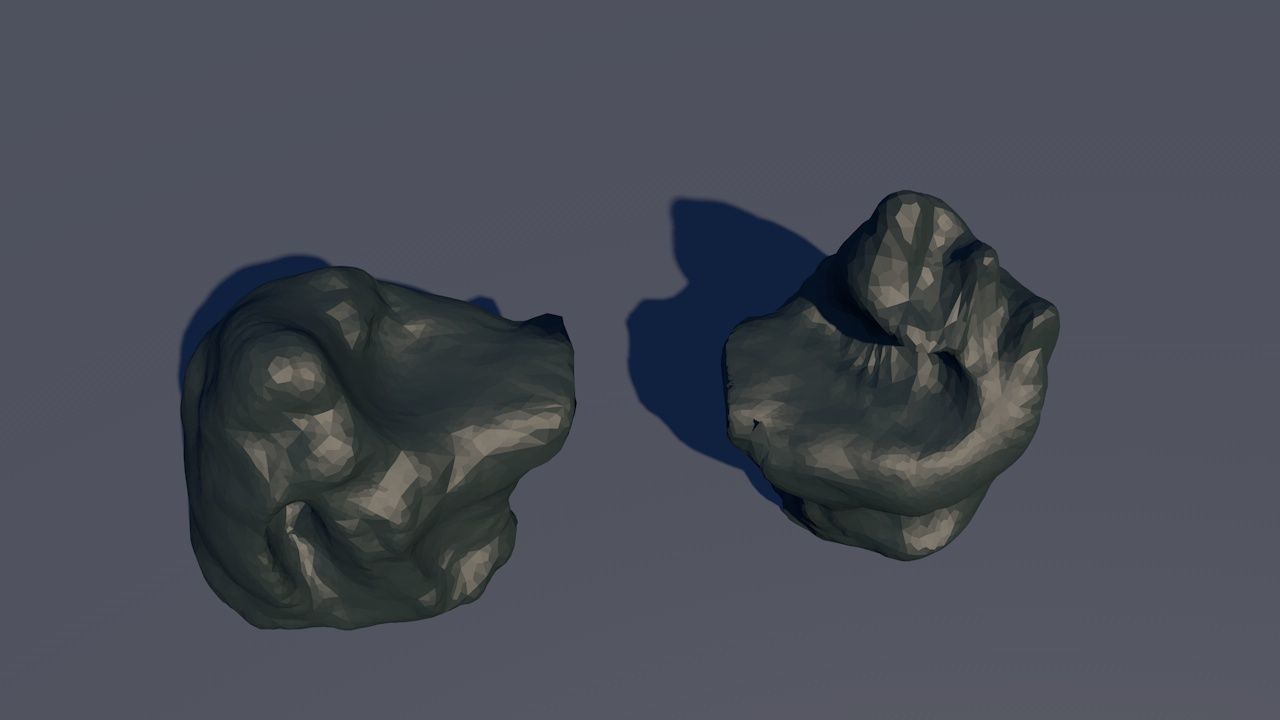 MOUNTAIN STONE ROCK 3D model_1