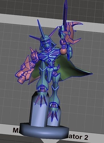 Omnimon NX SD 3D print model