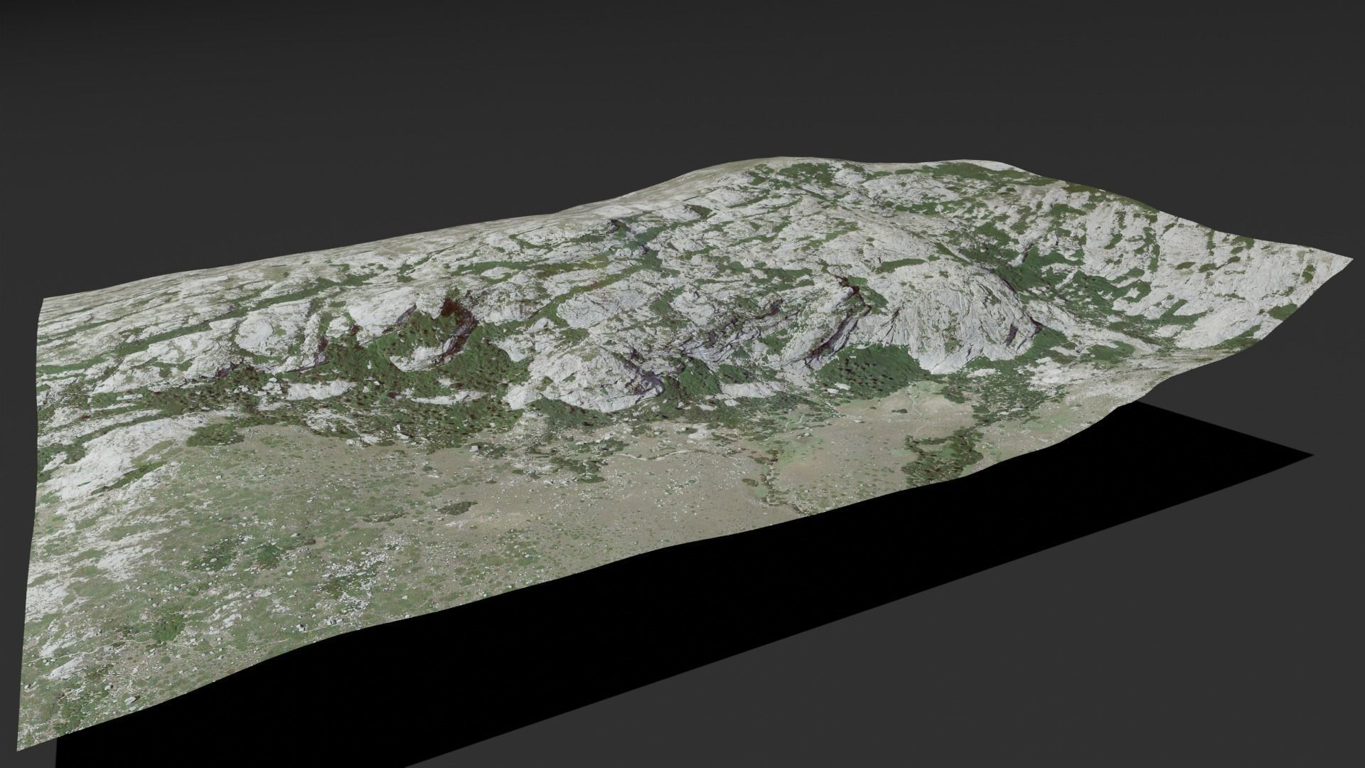 10 Background kitbash landscapes for your main scene Vol2 Low-poly 3D model_2