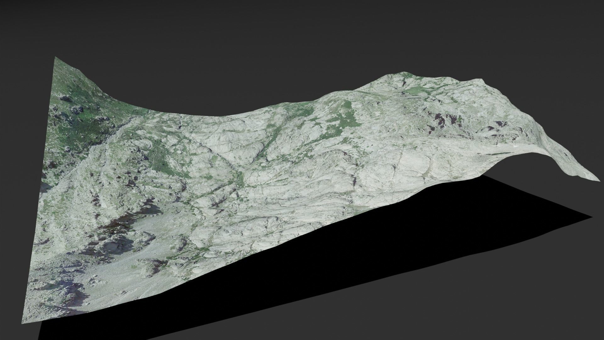 10 Background kitbash landscapes for your main scene Vol2 Low-poly 3D model_8