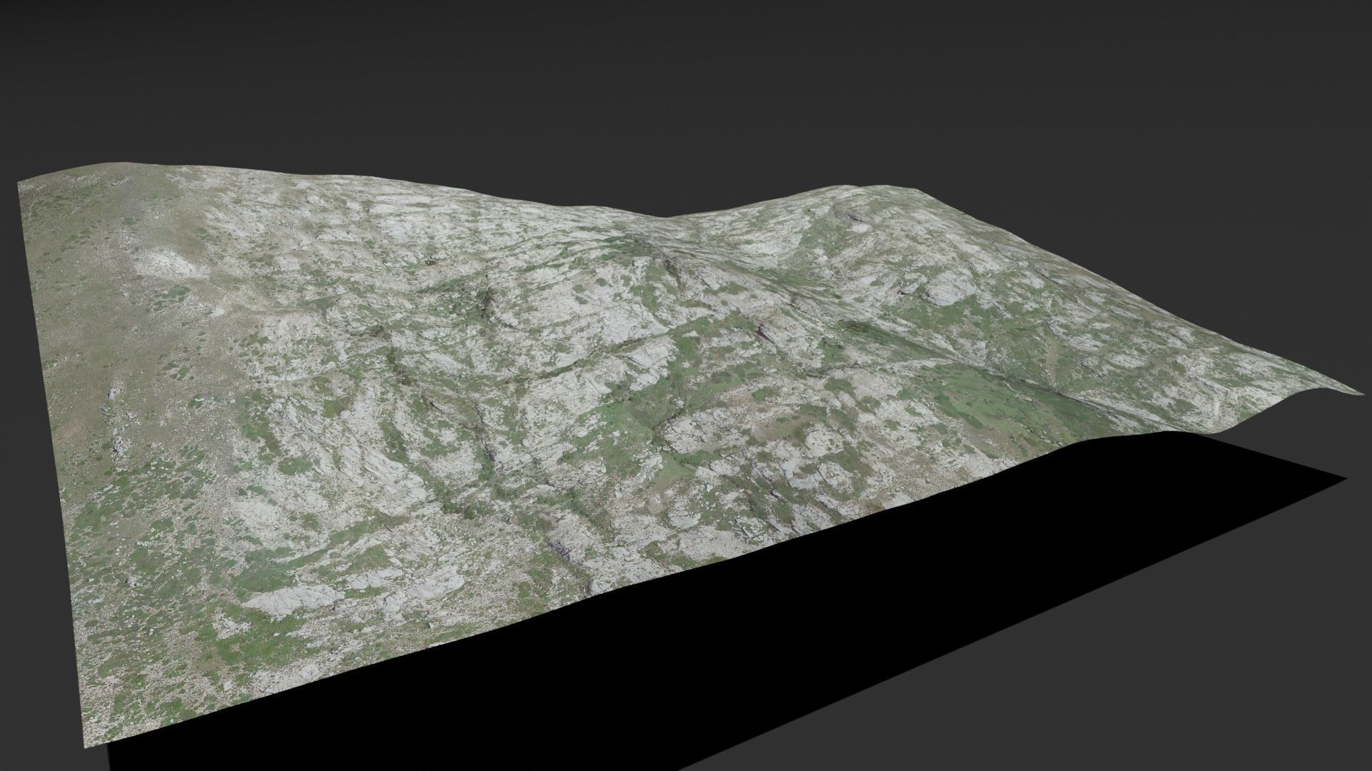 10 Background kitbash landscapes for your main scene Vol2 Low-poly 3D model_6