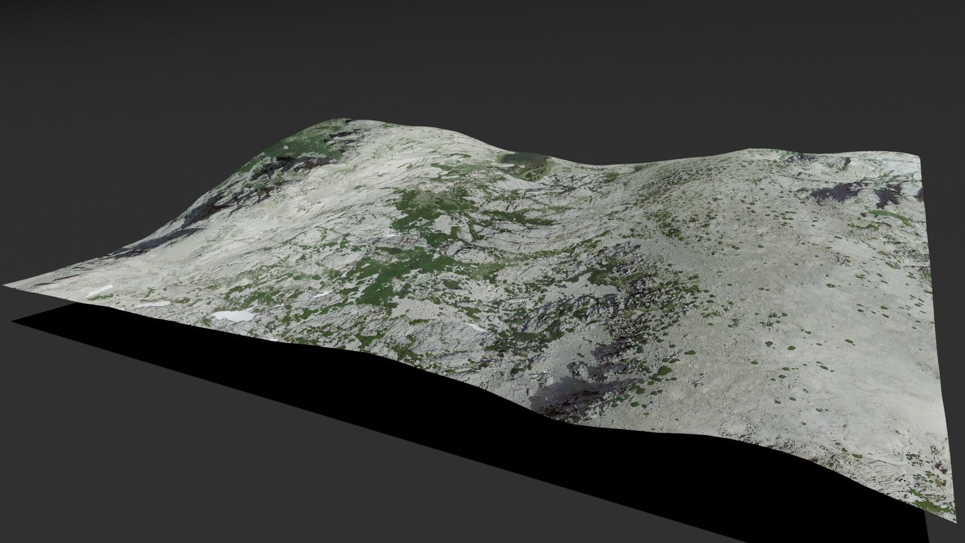 10 Background kitbash landscapes for your main scene Vol2 Low-poly 3D model_10