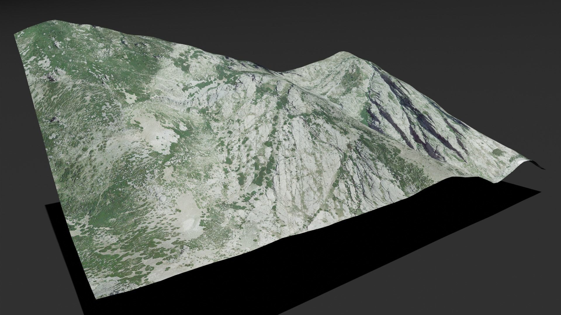 10 Background kitbash landscapes for your main scene Vol2 Low-poly 3D model_11