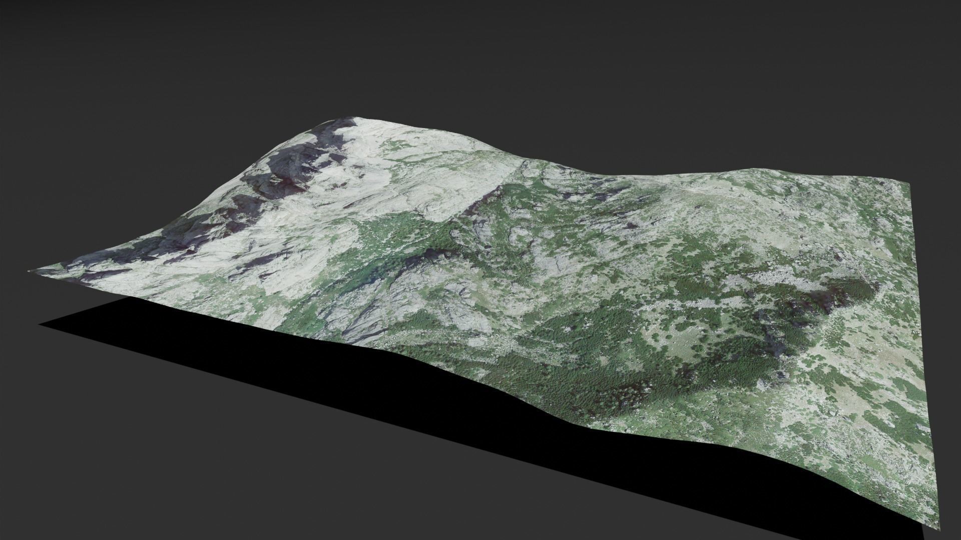 10 Background kitbash landscapes for your main scene Vol2 Low-poly 3D model_12