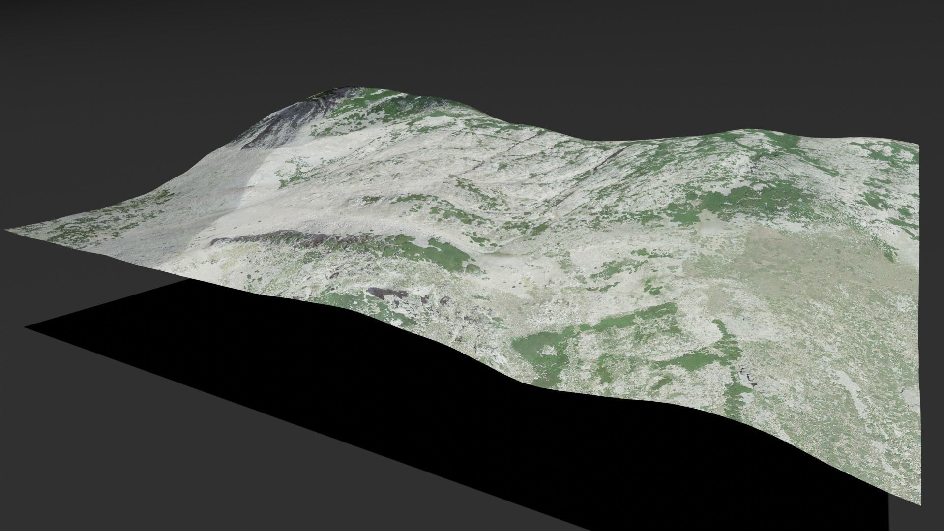 10 Background kitbash landscapes for your main scene Vol2 Low-poly 3D model_5