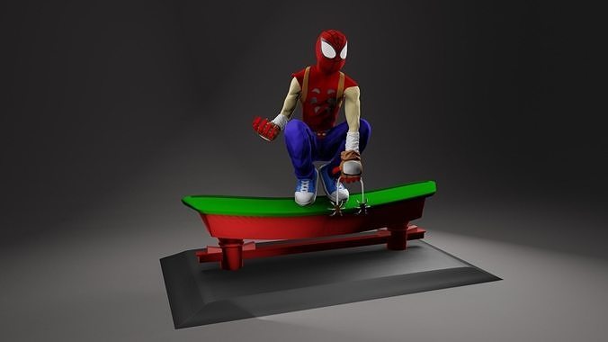 Spiderman Mangaverse 3D print model