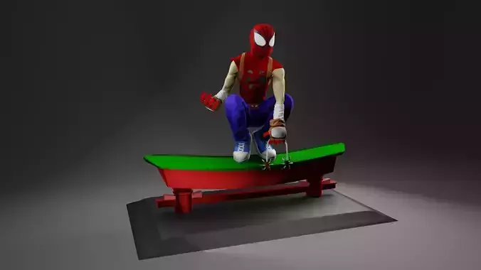 Spiderman Mangaverse 3D print model