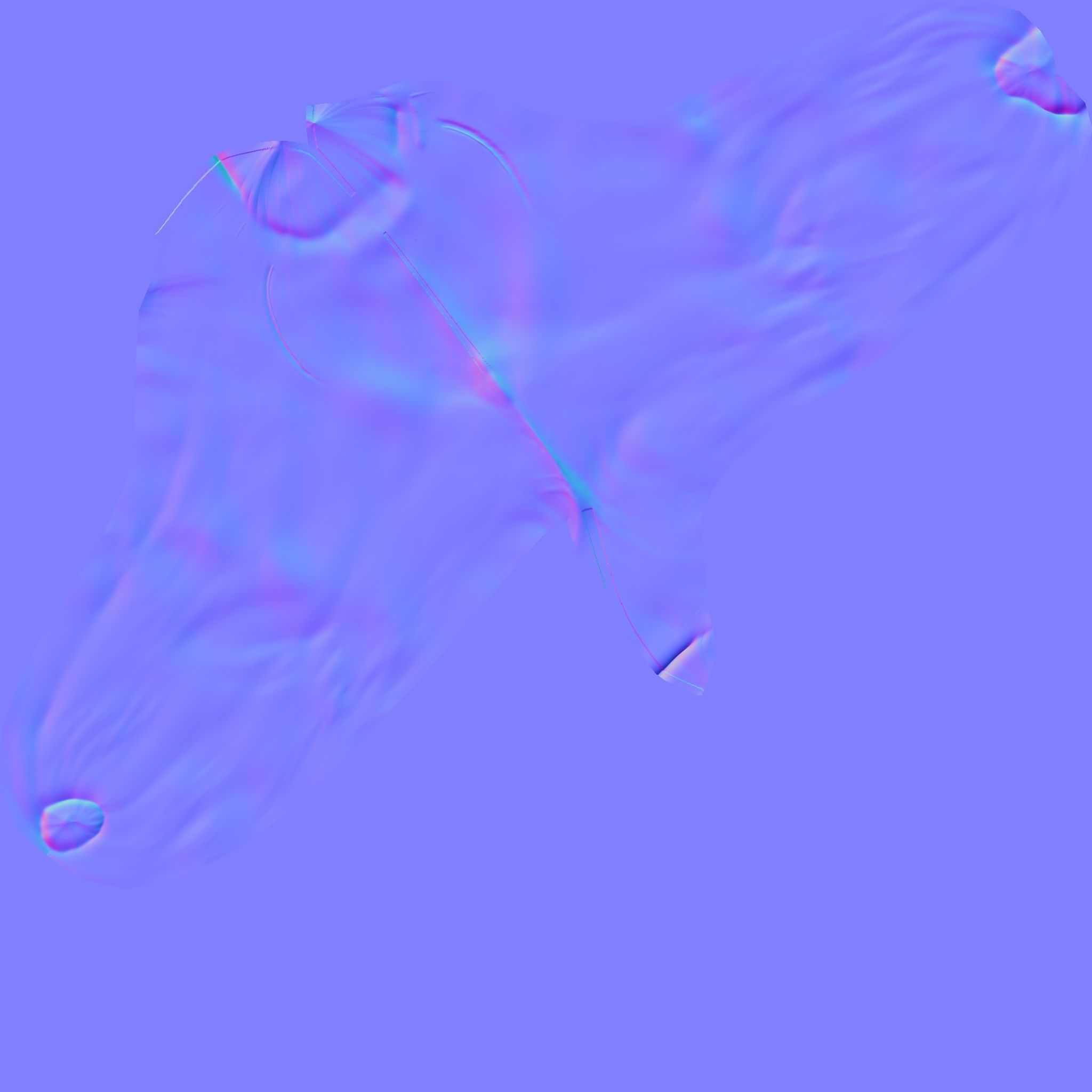 Police female Indian character Rigged Low-poly 3D model_14